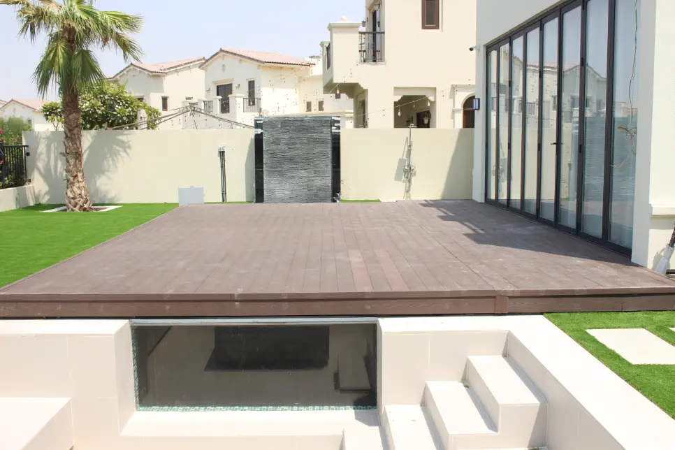 Retractable Pool Floor System