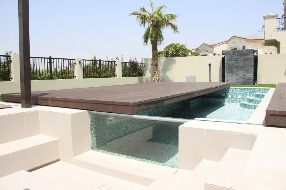 Horizontal Sliding Pool Cover