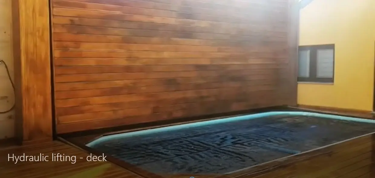 Lifting Pool Cover System